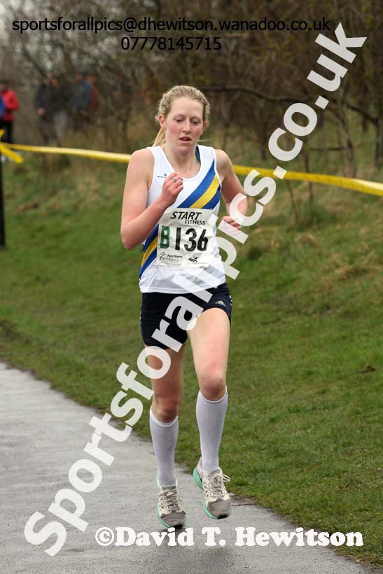 Senior womens Northern 6 Stage Road Relay, Sunderland. Photo: David T. Hewitson/Sports for All Pics